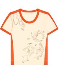 Dries Van Noten - Embellished-Appliqué T-Shirt - Lyst