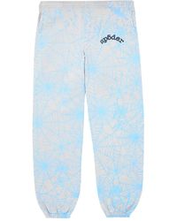 Sp5der - Jogginghose mit Spinnennetz-Print - Lyst