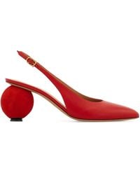 Ferragamo - Slingback-Pumps 70Mm - Lyst