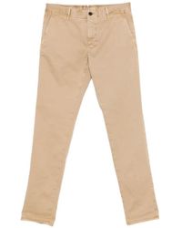 Incotex - Slim-Cut Twill Trousers - Lyst
