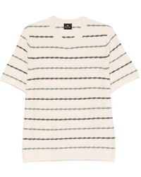 Paul Smith - Gestreept T-Shirt - Lyst