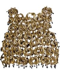Etro - Cropped Top Met Paisley-Print - Lyst