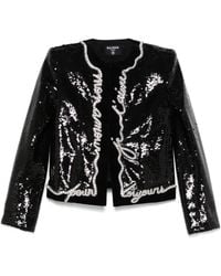 Balmain - Jacke Mit Love Letter-Print - Lyst