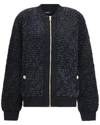 Balmain - Sequin-Embellished Bouclé Jacket - Lyst