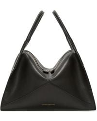 Victoria Beckham - Sac Cabas En Cuir À Design Plissé - Lyst
