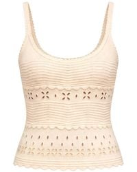 Ulla Johnson - Esme Eyelet-Knit Camisole - Lyst
