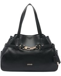 Liu Jo - Tote Bag Mit Logo-Schriftzug - Lyst