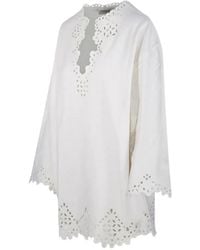 Isabel Marant - Tunique À Bords Festonnés - Lyst