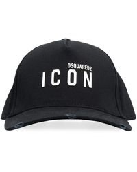 DSquared² - Baseballkappe Mit Logo-Print - Lyst