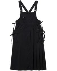 Musium Div. - Robe Mi-Longue À Design Plissé - Lyst