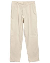 LES HÉRITIERS - Tech Pleated Tailored Trousers - Lyst