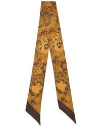 Etro - Silk Twill Paisleyina With Floral-Motif - Lyst