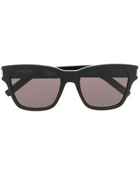 Saint Laurent - Sl 560 Square-frame Sunglasses - Lyst