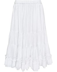Comme des Garçons - Ruffled Tiered Skirt - Lyst