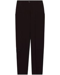 Proenza Schouler - Tapered Pocket-Detail Trousers - Lyst
