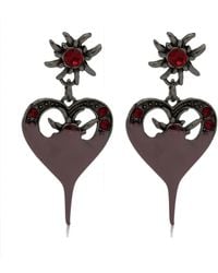 OTTOLINGER - Dipped Heart ピアス - Lyst