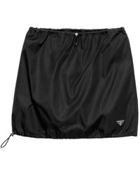 Prada - Re-Nylon Mini-Rok - Lyst
