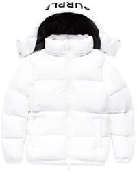 Purple Brand - Logo-Print Padded Jackets - Lyst