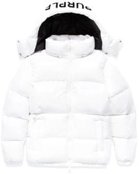 Purple Brand - Logo-Print Padded Jackets - Lyst