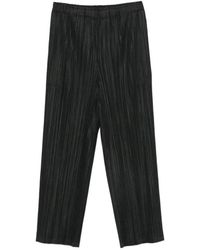 Pleats Please Issey Miyake - Pantalon À Effet Plissé - Lyst