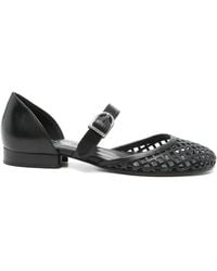 DURAZZI MILANO - Cut Out-Detail Ballet Flats - Lyst
