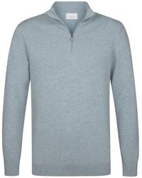 Profuomo - Quarter-Zip Sweater - Lyst
