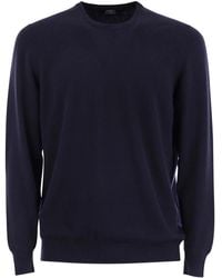 Fedeli - Crew-Neck Knit Sweater - Lyst