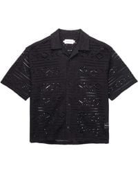 Honor The Gift - Pointelle Crochet Shirt - Lyst