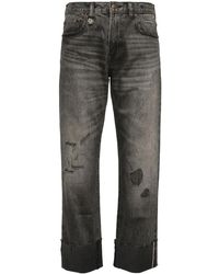 R13 - Romeo Jeans Mit Umschlag - Lyst