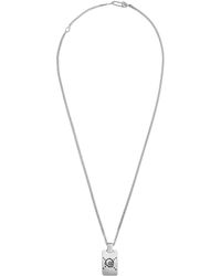 Gucci Ghost Necklace in Sterling Silver (Metallic) - Lyst