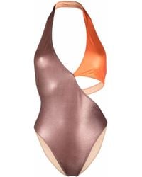 ALESSANDRO VIGILANTE - Asymmetric Swimsuit - Lyst