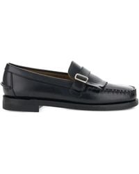 Sebago - Fringed Buckled Loafers - Lyst