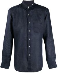 Peninsula - Stromboli Long-sleeve Linen Shirt - Lyst