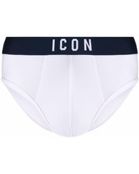 DSquared² - Icon Waistband Briefs - Lyst