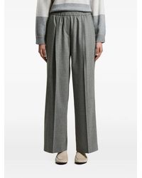 Peserico - Pleat-Detail Elasticated-Waist Trousers - Lyst