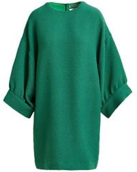 Essentiel Antwerp - Mini-Jurk Met Stippen En Ronde Hals - Lyst