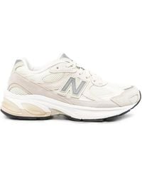 New Balance - 2010 Logo-Patch Sneakers - Lyst