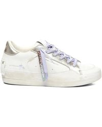 Crime London - レースアップ レザースニーカー - Lyst