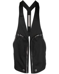 Rick Owens Bauhaus Harness Vest in Black for Men | Lyst Australia