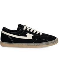 Stepney Workers Club - S-Strike Suede Logo-Patch Sneakers - Lyst