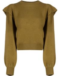 Ulla Johnson Austen Ruffle Sweater - Lyst
