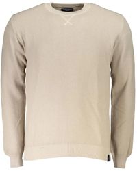 North Sails - Pull En Maille Gaufrée À Col Rond - Lyst