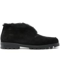 Santoni - Desert Suede Loafers - Lyst