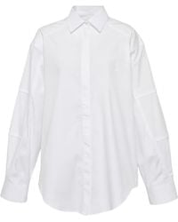 MSGM - Katoenen Overhemd - Lyst