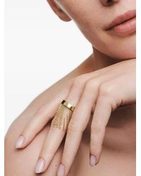 Guzema - Hidden Beauty Chainfall Ring - Lyst