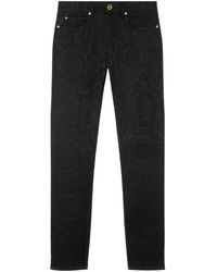Versace - Klassische Slim-Fit-Jeans - Lyst