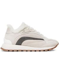 Brunello Cucinelli - Monili-Chain Sneakers - Lyst