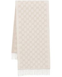 Gucci - Schal Aus Kaschmir Mit Gg - Lyst