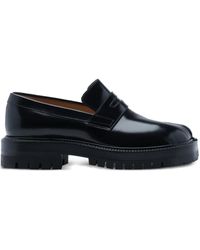 Maison Margiela - Tabi County レザーローファー - Lyst