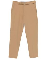 Low Brand - Pantalones Virgil Con Cinturón - Lyst